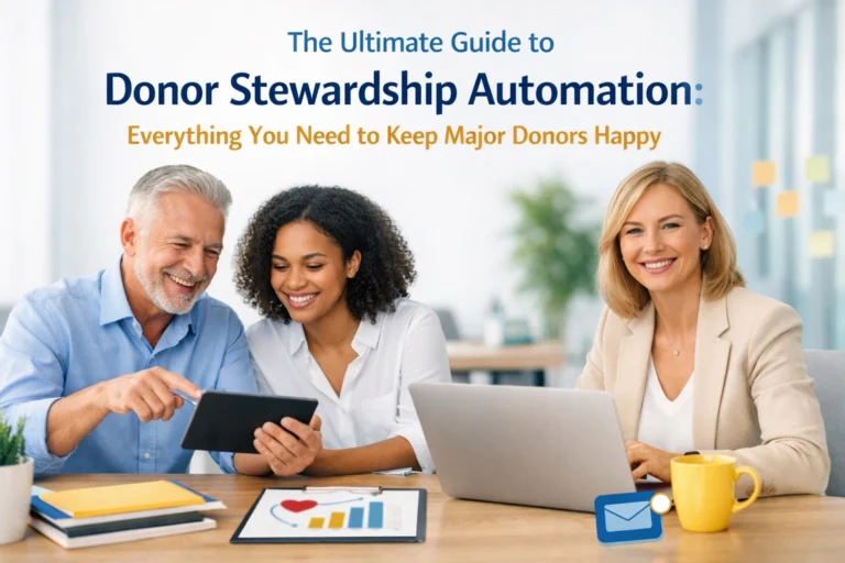 The Ultimate Guide to Donor Stewardship Automation: Everything You Need to Keep Major Donors Happy