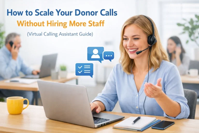 How to Scale Your Donor Calls Without Hiring More Staff (Virtual Calling Assistant Guide)
