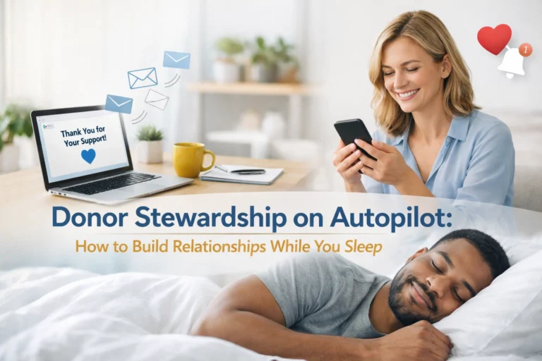 Donor Stewardship on Autopilot: How to Build Relationships While You Sleep