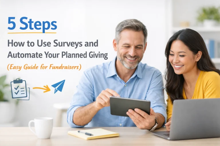 5 Steps How to Use Surveys and Automate Your Planned Giving (Easy Guide for Fundraisers)