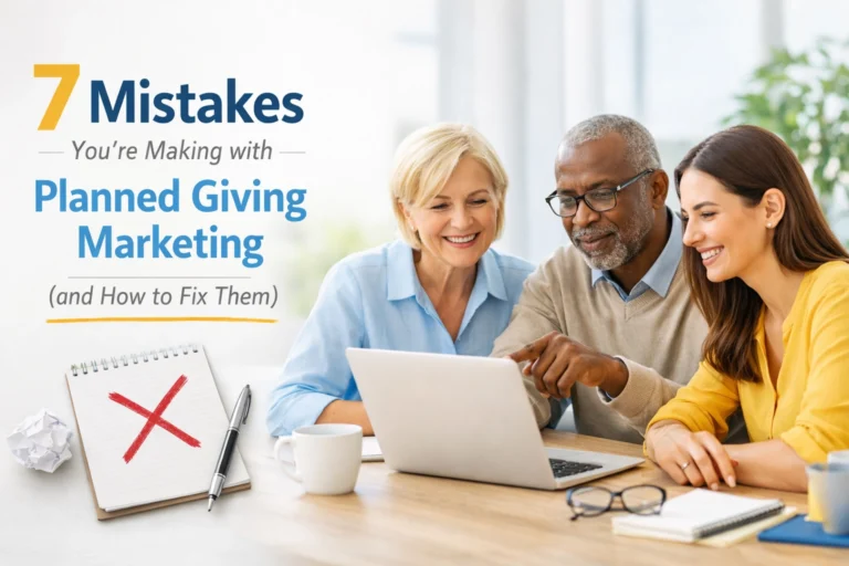 7 Mistakes You’re Making with Planned Giving Marketing (and How to Fix Them)