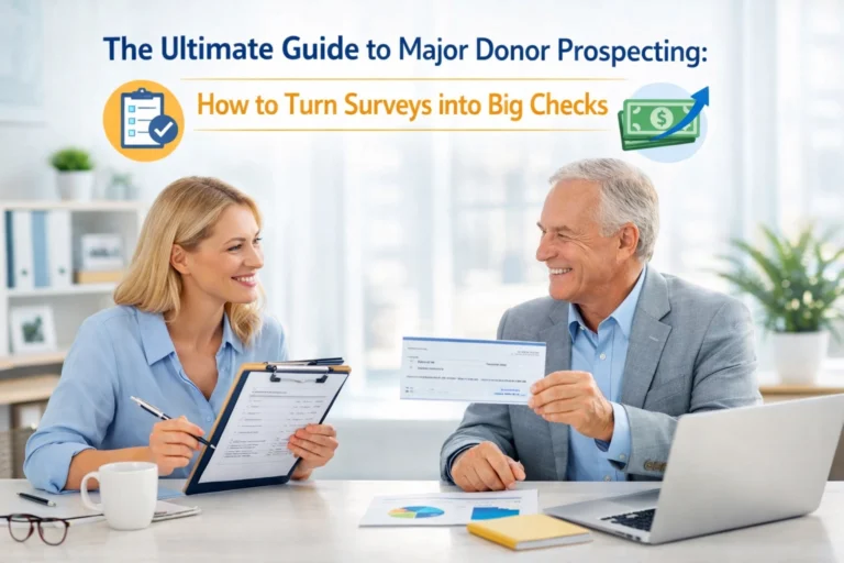 The Ultimate Guide to Major Donor Prospecting: How to Turn Surveys into Big Checks