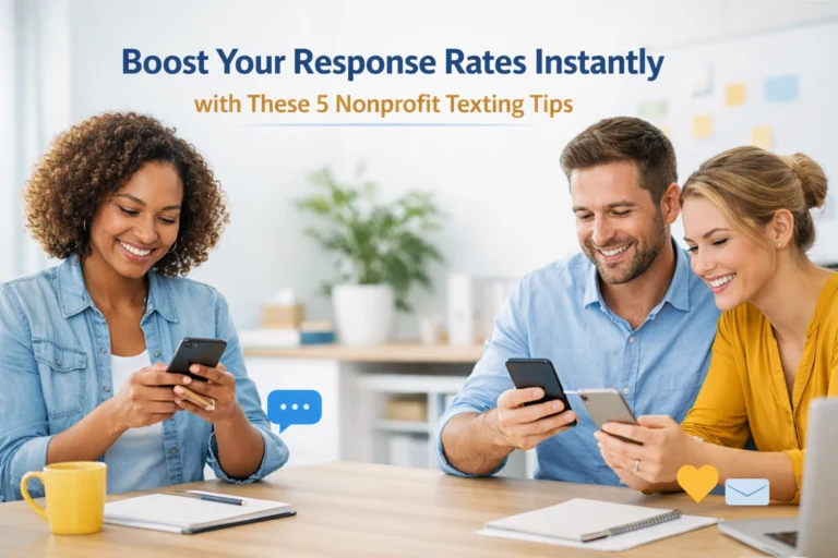Boost Your Response Rates Instantly with These 5 Nonprofit Texting Tips