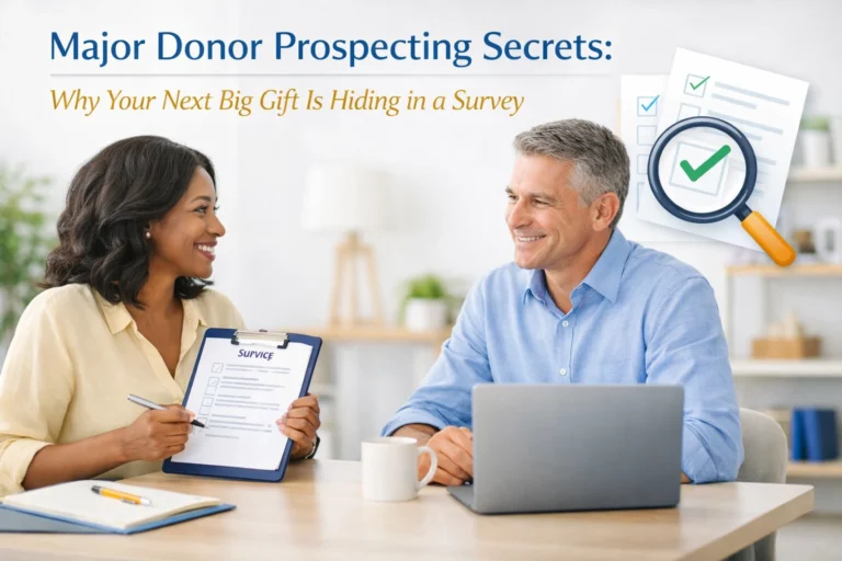 Major Donor Prospecting Secrets: Why Your Next Big Gift Is Hiding in a Survey